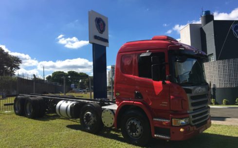 SCANIA P-310 8X2 CHASSIS 2013