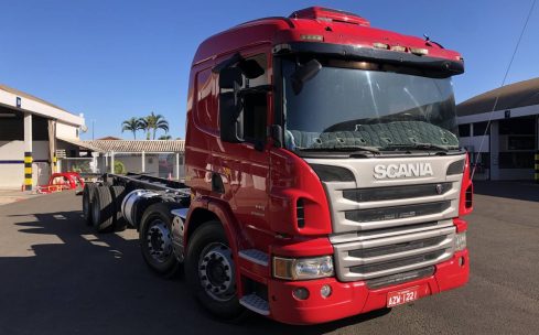 SCANIA P-310 8X2 CHASSIS 2013